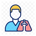 Pulmonology Diagnostic Lungs Icon