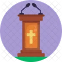 Pulpit Service Death Icon