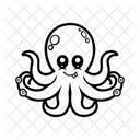 Pulpo Animal Mar Icon