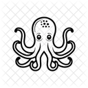 Pulpo Animal Mar Icon