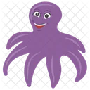 Pulpo Animal Marino Molusco Icono