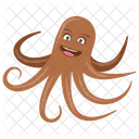 Pulpo Animal Marino Molusco Icono