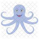 Pulpo Animal Marino Molusco Icono