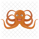 Pulpo Animal Marino Molusco Icono