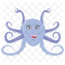 Pulpo Animal Marino Molusco Icono