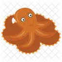 Pulpo Animal Marino Molusco Icono