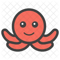 Pulpo Emoji Icono