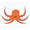 Pulpo Animal Marino Molusco Icono