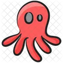 Pulpo Cefalopodo Pulpo Icono