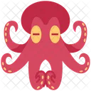 Pulpo Animal Mar Icono