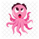 Pulpo cansado  Icono