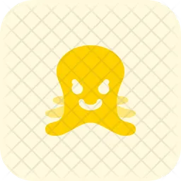 Pulpo haciendo pucheros Emoji Icono