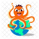 Pulpo malvado  Icono