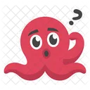 Pulpo rojo  Icono