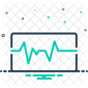 Puls Herzschlag Messung Symbol