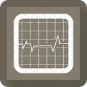 Ekg Analytik Diagramm Icon