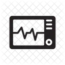 Medizin Monitor Impulse Symbol