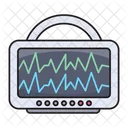 Medizin Monitor Impulse Symbol