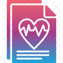 Pulse Cardiogram Heartbeat Icon
