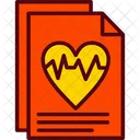 Pulse Cardiogram Heartbeat Icon