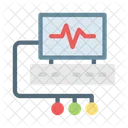 Pulse Monitor Heartbeat Icon