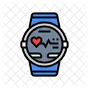 Pulse Graph Watch Icon