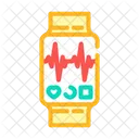 Pulse Graph Watch Icon