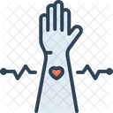Pulse Heart Medical Icon