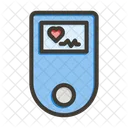 Medical Electrocardiogram Heart Rate Icon