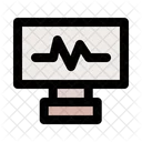 Pulse Pulse Monitoring Cardiogram Icon