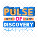 Pulse Of Discovery Heartbeat Pulsation Icon