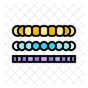 Pulsera De Cuentas Bricolaje Icono