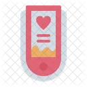 Pulsoximeter Gesundheit Blut Symbol