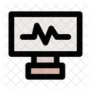 Puls Pulsuberwachung Kardiogramm Symbol