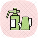 Huerto Pulverizador Granja Icono