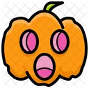 Pumkin Halloween Scary Icon