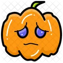 Pumkin Sad Halloween Scary アイコン