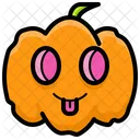 Pumkin Smile Halloween Scary Icon