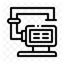 Pumpe Wasser Schlauch Symbol