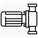 Pumpe Mortel Industrie Symbol