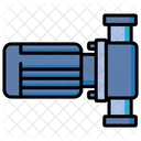 Pumpe Mortel Industrie Symbol