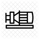 Pumpe Kraft Rohr Symbol