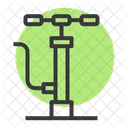 Pumpe Druck Reifen Symbol