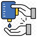 Pumpe Flussigkeit Seife Hygiene Symbol