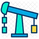 Olpumpe Raffinerie Brunnen Symbol