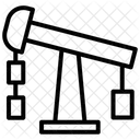Olpumpe Raffinerie Brunnen Symbol