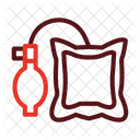 Pumpenkeil Luft Pumpe Symbol