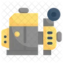 Fertigung Fabrik Branchen Symbol
