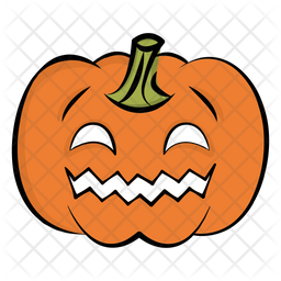 Pumpink Icon - Download in Colored Outline Style