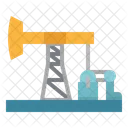 Pumpjack Oil Petroleum Icon